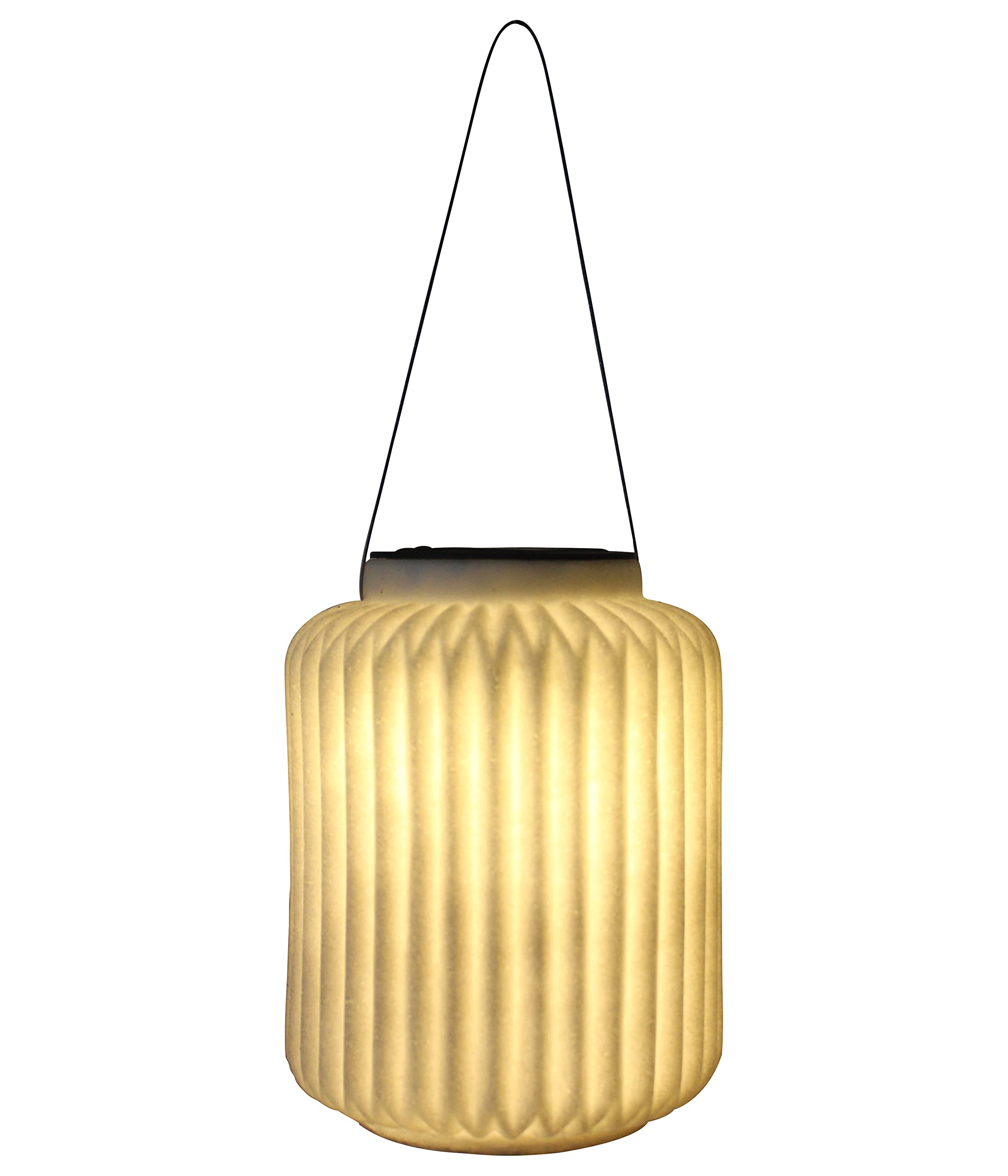 dehner-avignon-solar-laterne-14-cm-18-cm-polyresin-beige image 1