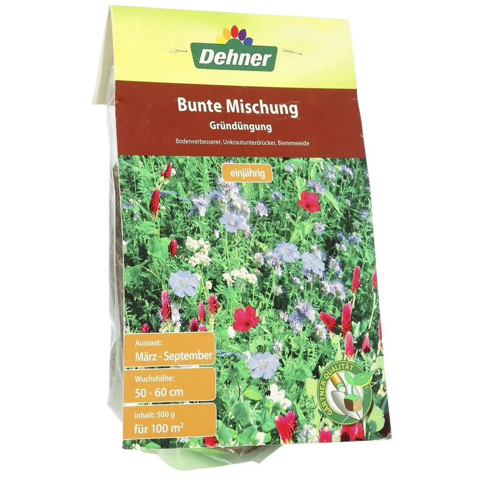 dehner-gr-nd-ngung-bunte-mischung-saatgut-500-g-f-r-100-qm image 1