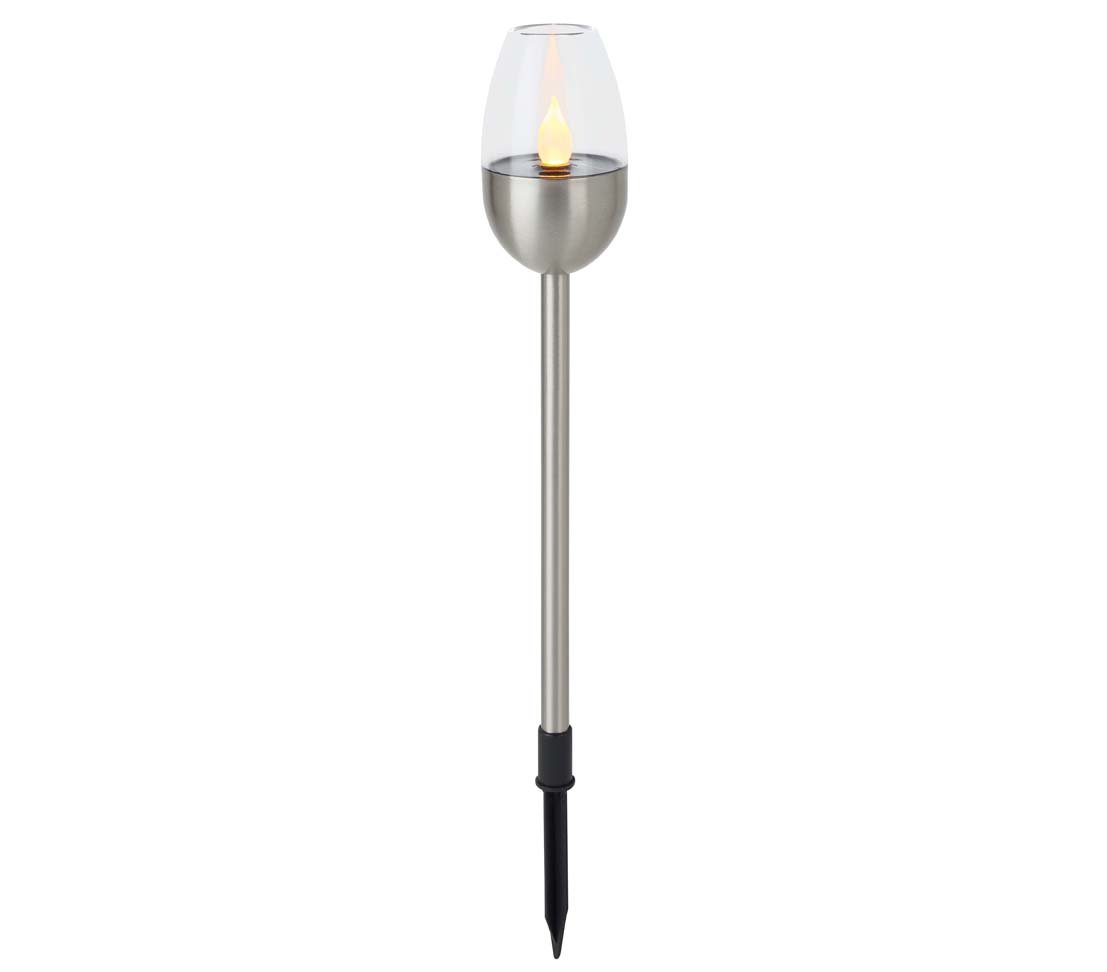 dehner-solarleuchte-flame-led-silber-4er-set-41-7-cm image 3