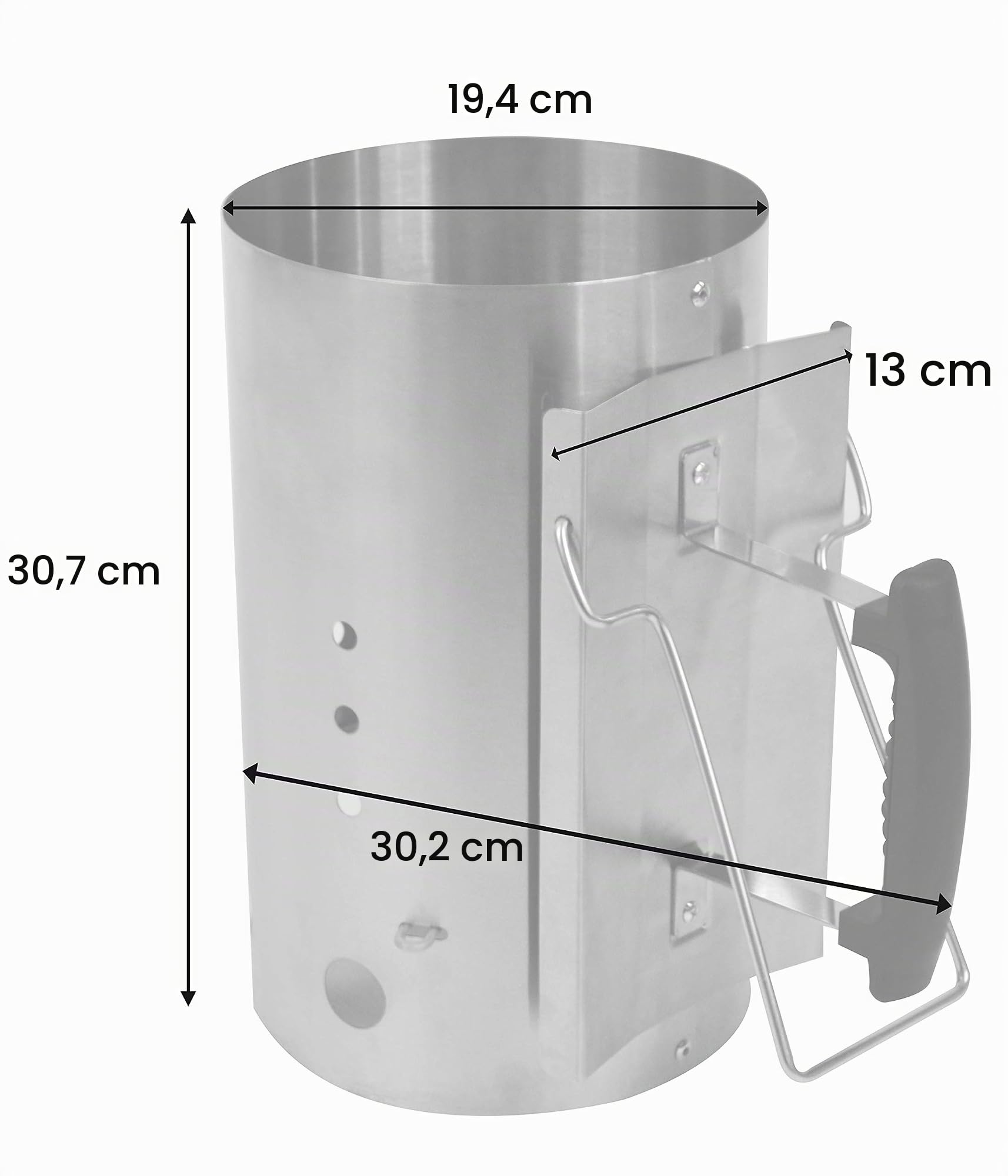 dehner-anz-ndkamin-holzkohlegrill-stahl-19-4-cm-silber image 3