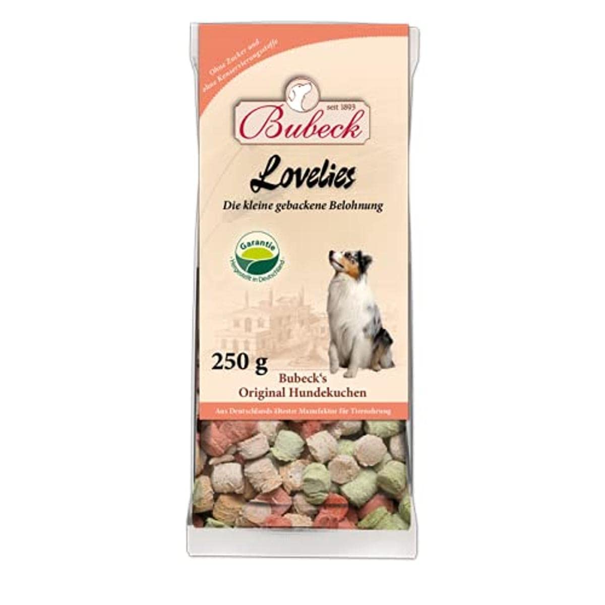 bubeck-hundekuchen-pute-honig-hundekekse-250g-zuckerfrei image 2