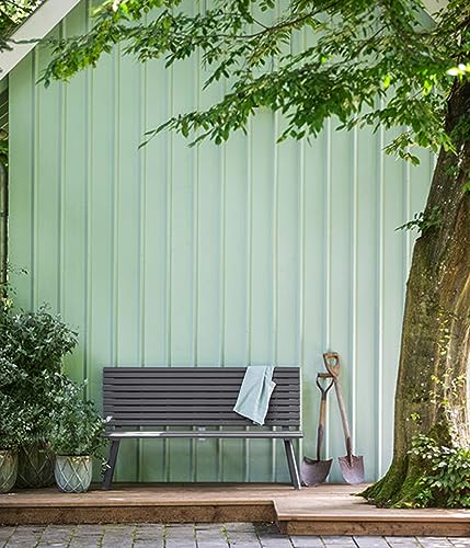 dehner-london-gartenbank-2-sitzer-aluminium-grau-150-cm image 7