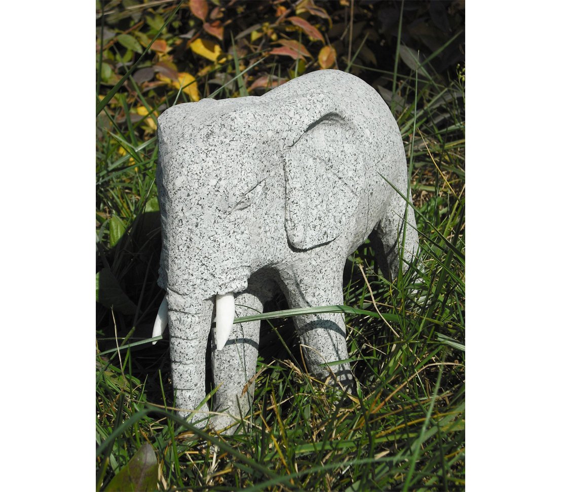 dehner-dekofigur-elefant-granit-grau-30x14x27-cm image 3