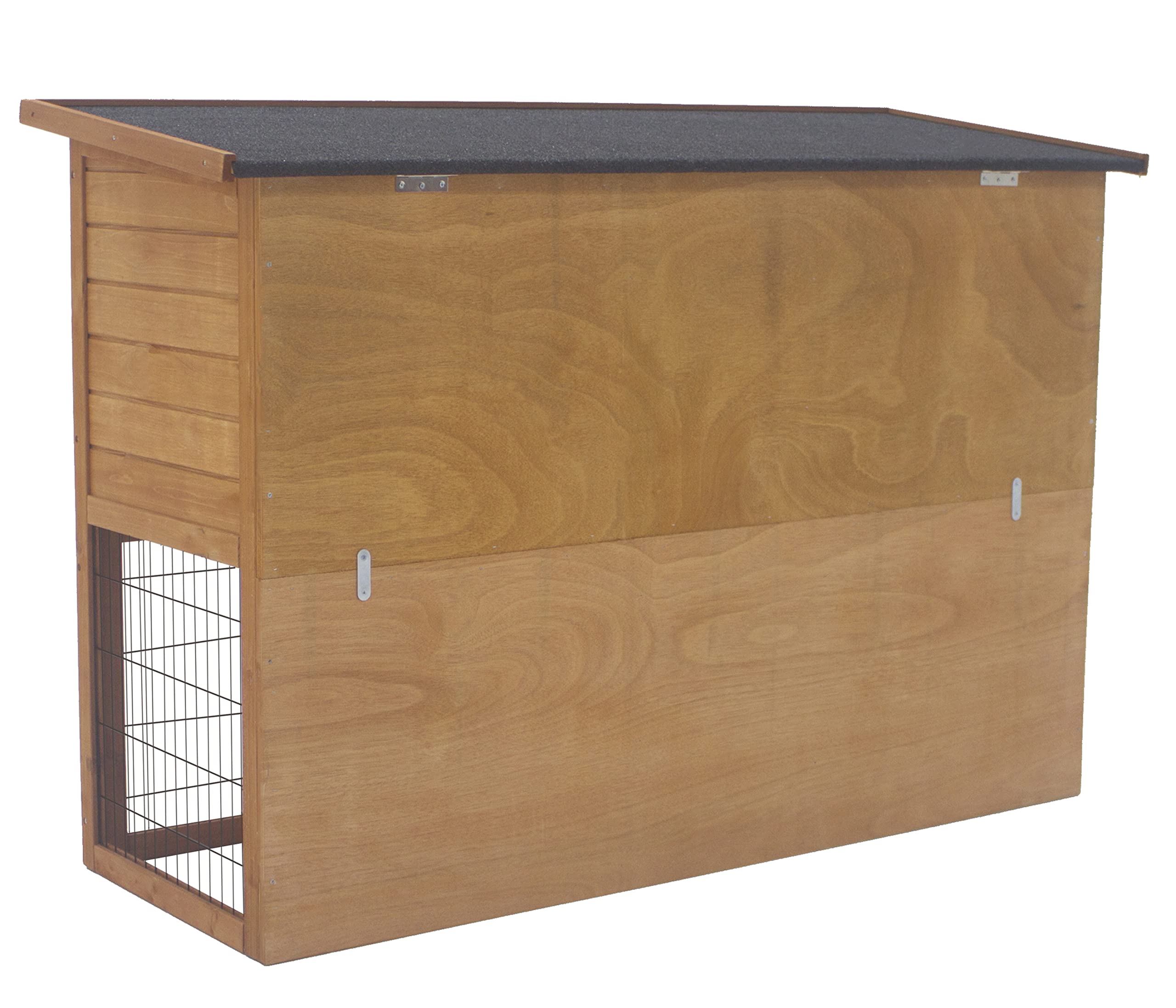 dehner-hoppel-nagerheim-hasenstall-136x50x85-cm-holz-natur image 6