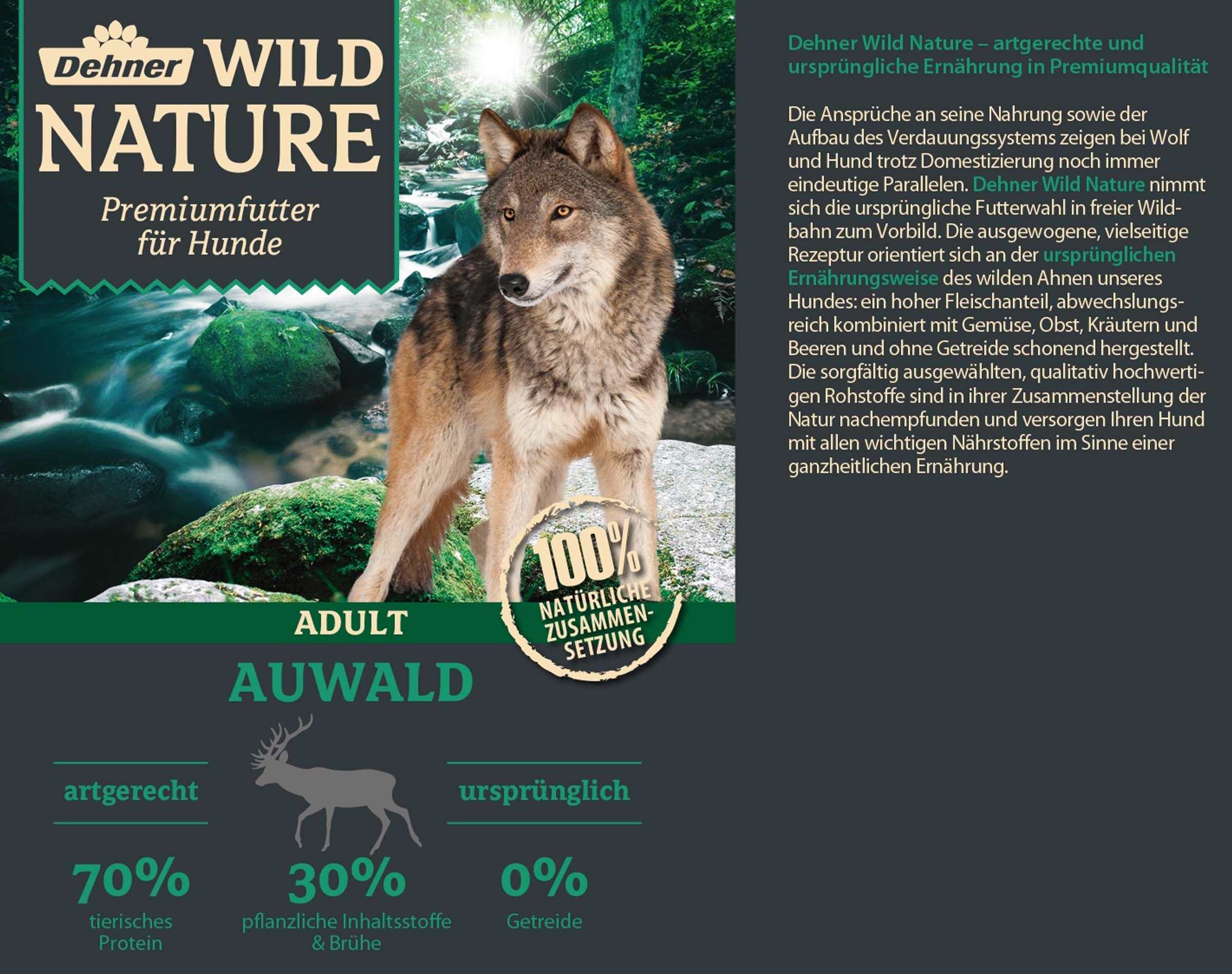 dehner-wild-nature-auwald-hundefutter-6x800-g-wild-gefl-gel image 2