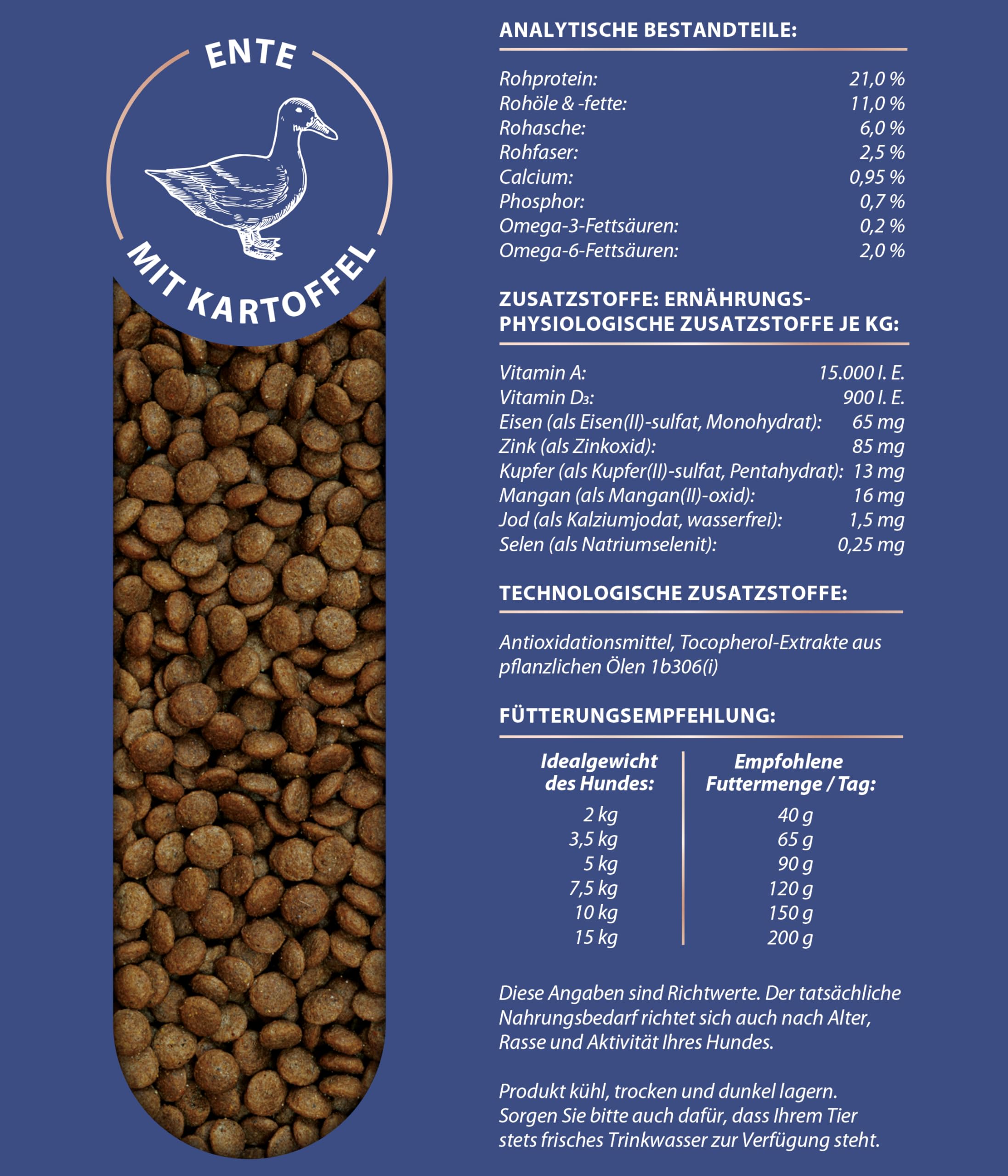 dehner-premium-mini-senior-trockenfutter-ente-lamm-4-kg image 4