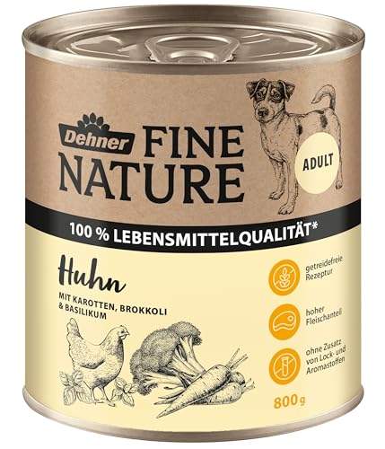 dehner-fine-nature-hundefutter-nassfutter-huhn-6x800-g image 8