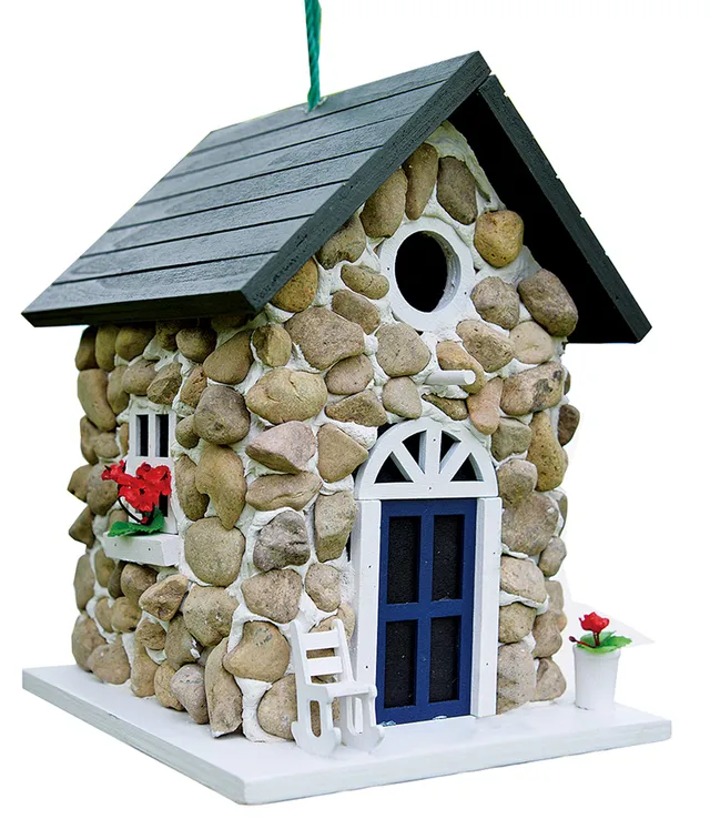 dehner-natura-steinhaus-nistkasten-holz-stein-32-mm-flugloch image 1