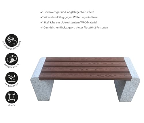 dehner-gartenbank-120-cm-granit-wpc-grau-braun image 8