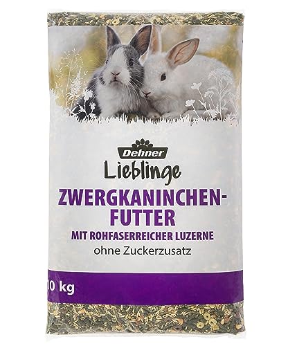dehner-lieblinge-zwergkaninchen-futter-nagerfutter-10-kg-rohfaserreich image 4
