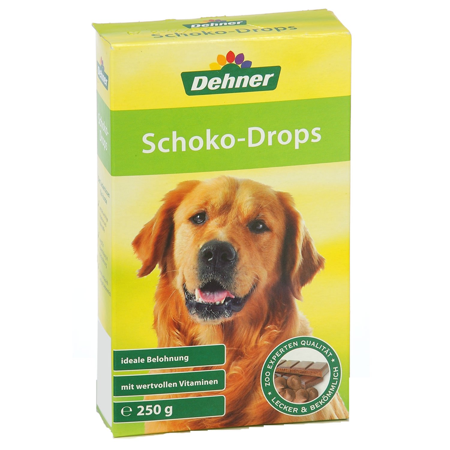 dehner-schoko-drops-hundeleckerlis-500g-2x250g image 2