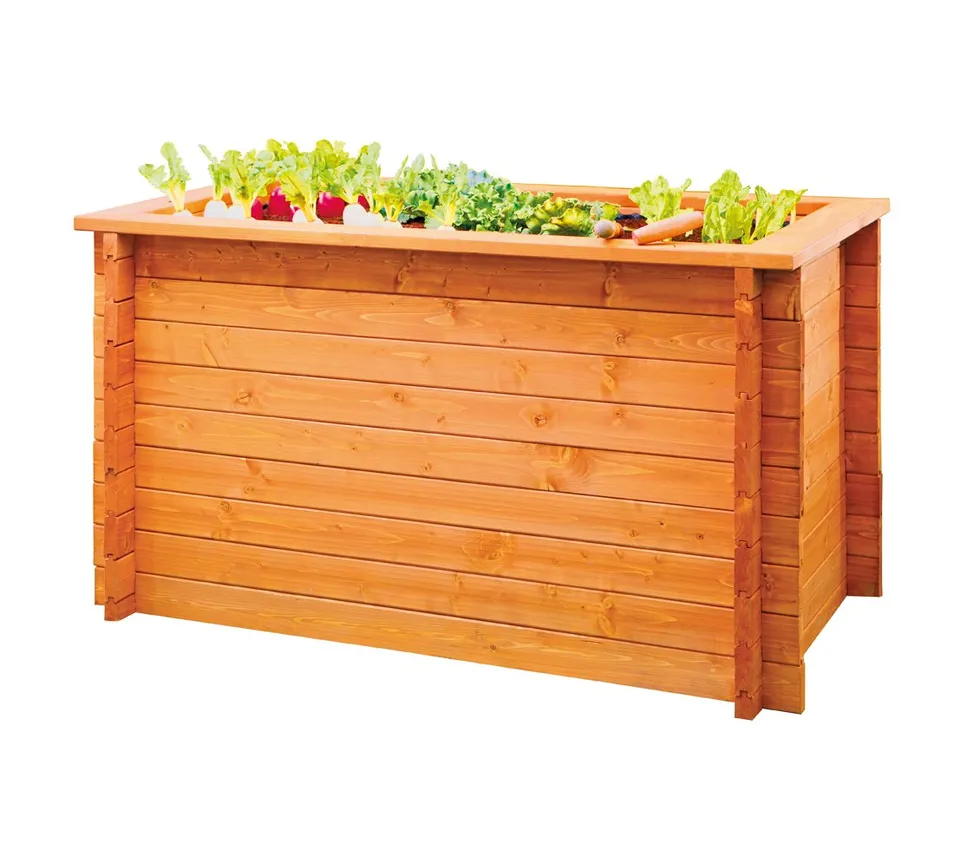 dehner-lech-hochbeet-holz-150x100x85-fichte-natur-900-l image 1